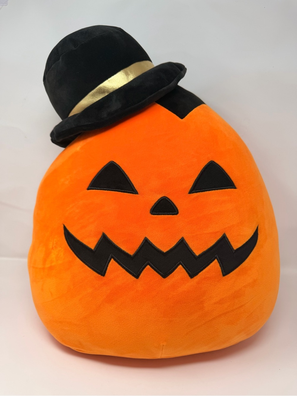 Riba the Pumpkin with Black Hat by Squishmallows
